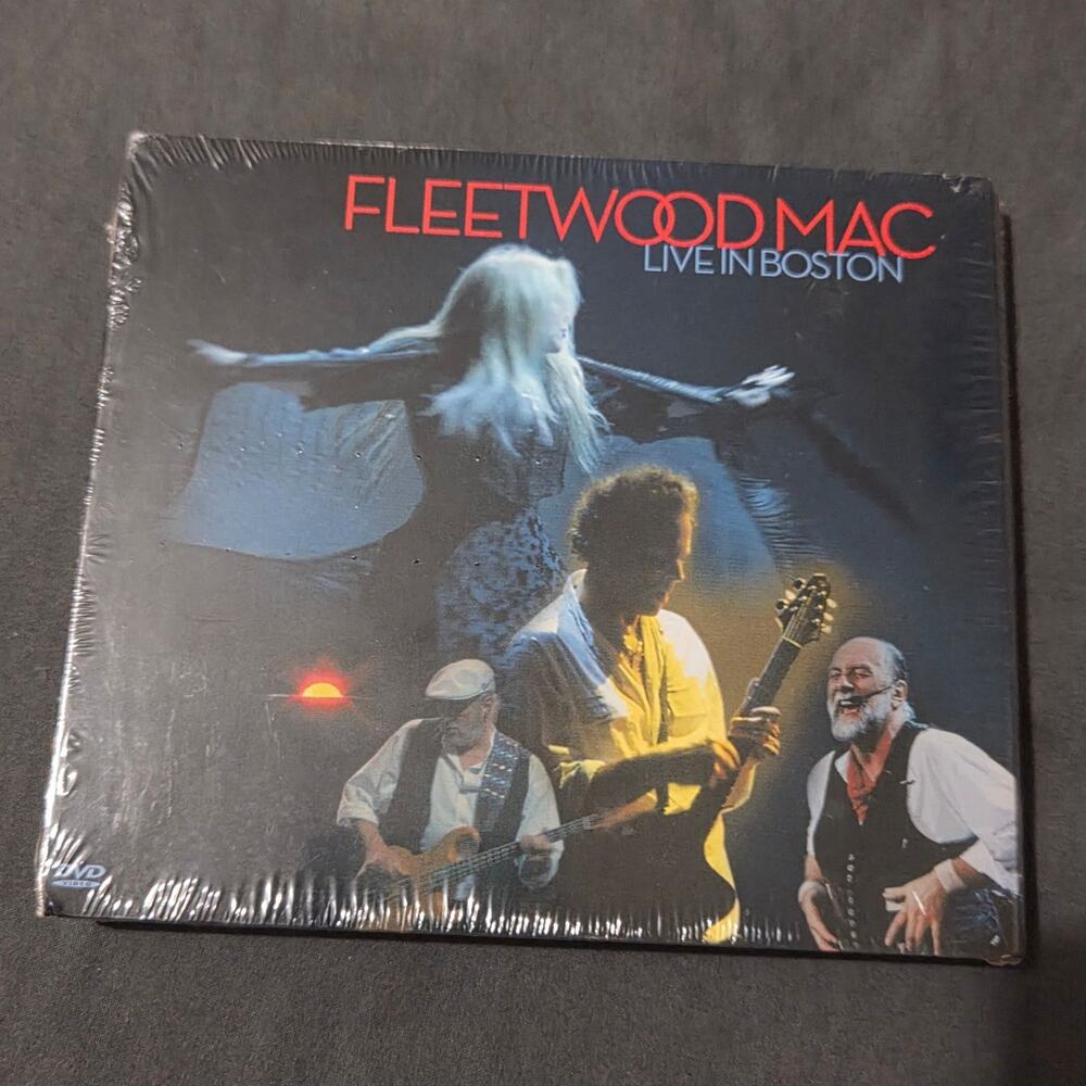 Vtg 2004 Live In Boston By Fleetwood Mac CD/DVD Combo 3 Disc Set Digipak